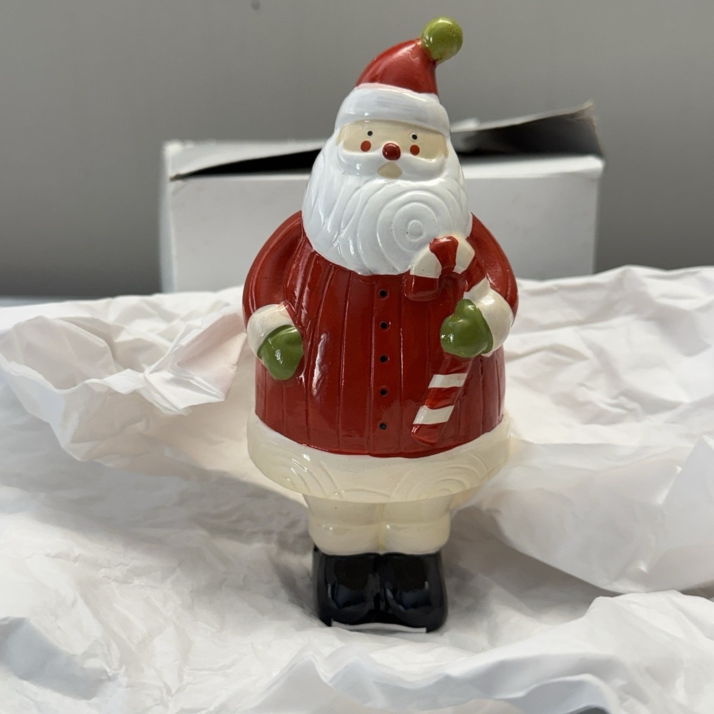 NEW Midwest Santa 6" Figurine Christmas Red Candy Cane Mini Snowman Statue - Picture 2 of 12